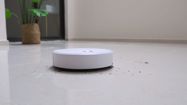 Robovac Pro in use